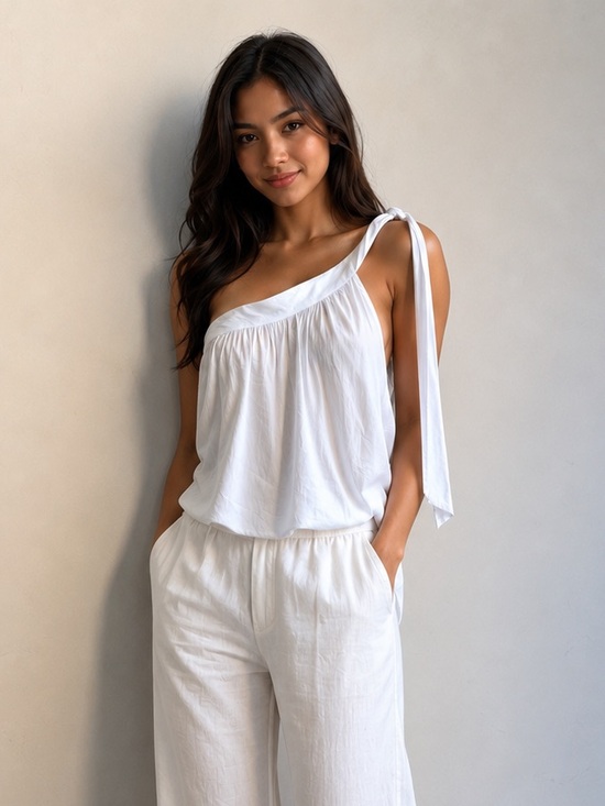 Ramy Brook Tops - Ramy Brook lightweight one shoulder tank top